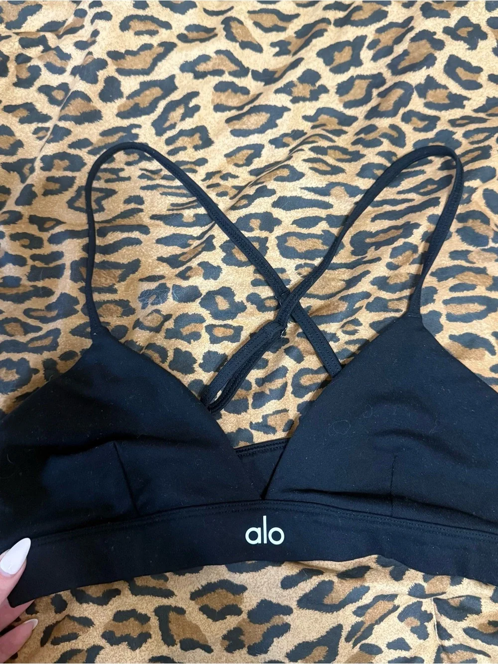 ALO Yoga Splendor Bra- black